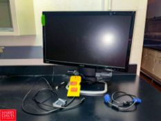 ASUS HDMI Monitor and Cables - Rigging Fee: $50