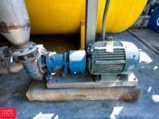 Aurora Pump with U.S. Electrical 60 HP 1,780 RPM Motor - Rigging Fee: $250