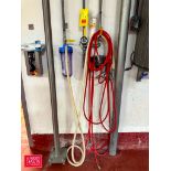 Compressed Air System with (2) Hoses, Pneumatic Valve and Filter - Rigging Fee: $150