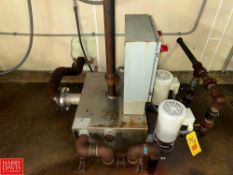 Sterlco Condensate Tank with (2) Pumps, Circuit Breaker, Contactors, Relays and Enclosure