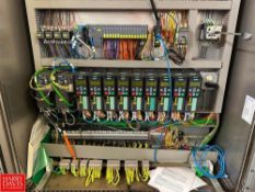 Siemens Simatic ET 200SP PLC with (15) Cards, Relays, Contactors, BE Machinery and S/S Enclosure