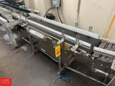 S/S Framed Belt Case Conveyor: 5' x 1' with Drive (Subject to BULK BID: Lot 122) - Rigging Fee: $350