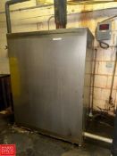 450 Gallon S/S Tank, Anderson Level Monitor, 3 HP and Other Pumps - Rigging Fee: $940