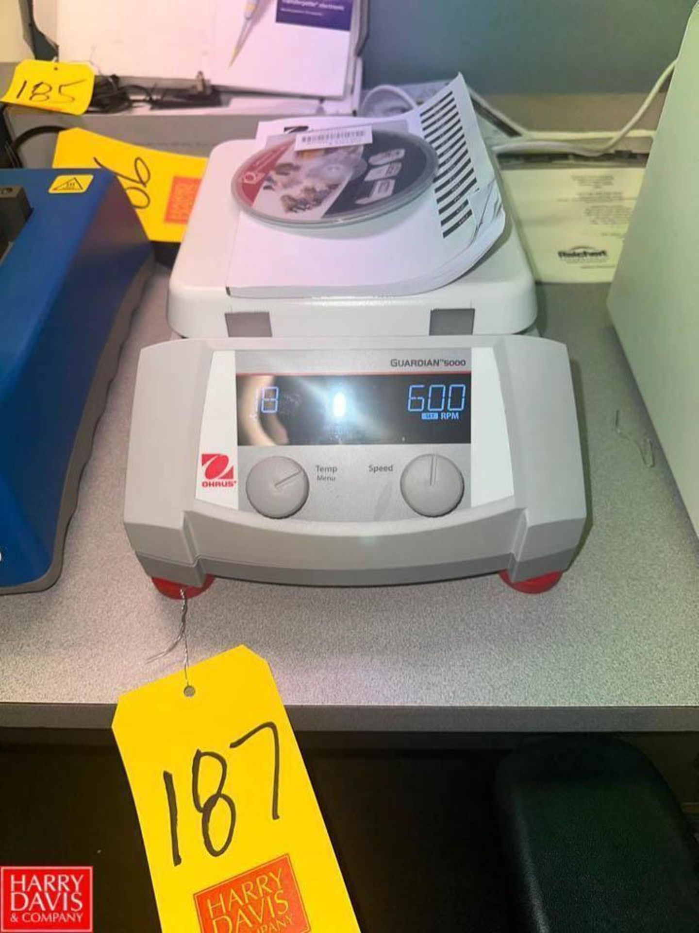 NEW Ohaus Guardian 5000 Hotplate/Stirrer, Model: e-G51HS07C, S/N: C215862239 - Rigging Fee: $40