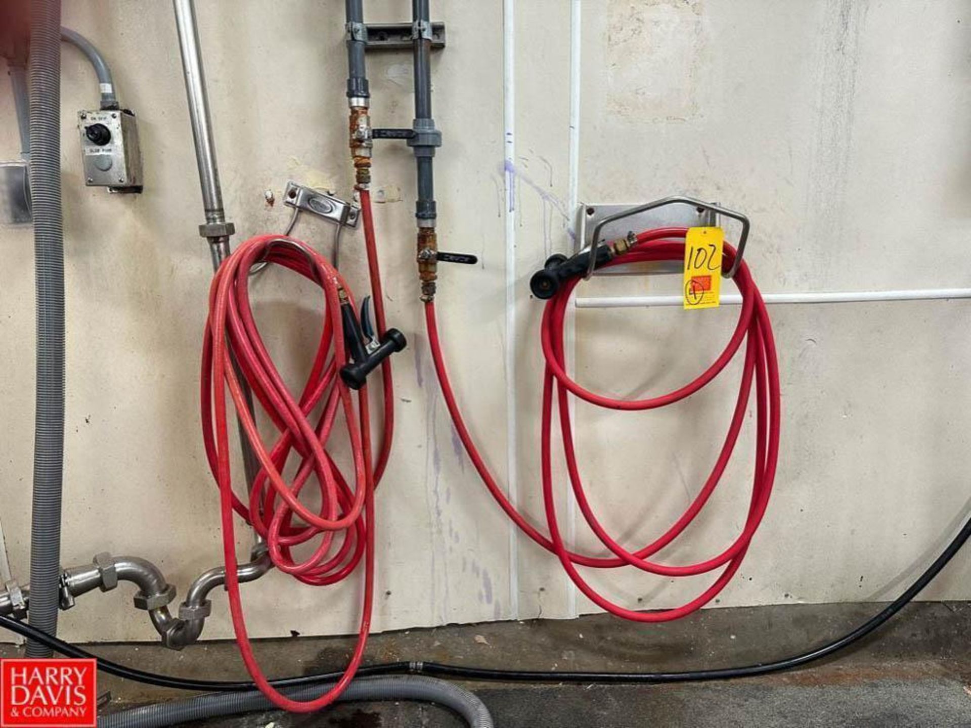 Hose Stations with Spray Guns - Rigging Fee: $125