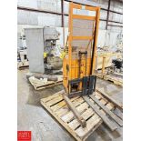 Rol-Lift 2,000 LB Capacity Walk-Behind Pallet Lift, Model: M2420655MD36 with Self-Contained Charger