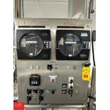 Honeywell and (2) Partlow-West Chart Recorders, Solenoids, Digital Display, Switches and S/S and