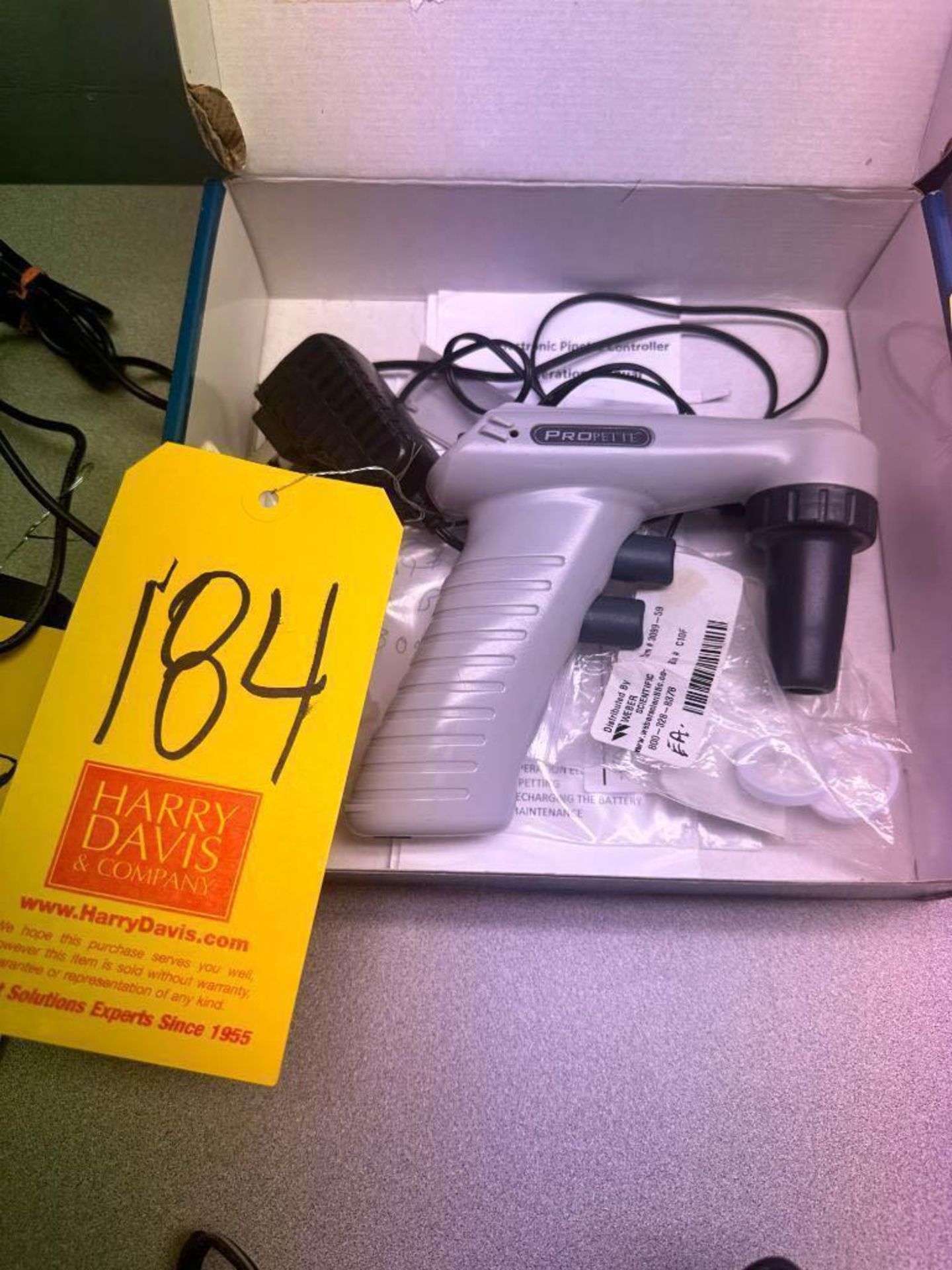 ProPette Electronic Pipette Controller - Rigging Fee: $35