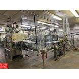 BULK BID (Lots: 78-94): Elmar 21-Valve Filling Line with AROL 8-Head Capper, Pace Unscrambler