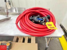 Strahman Hose Nozzles with Hose - Rigging Fee: $50