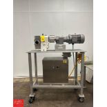 SPX Positive Displacement Pump Size R6, S/N: 1000003759612 with Nord 5 HP Motor, Schneider