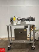 SPX Positive Displacement Pump Size R6, S/N: 1000003759612 with Nord 5 HP Motor, Schneider