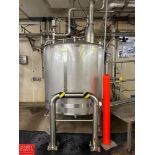 Walker 600 Gallon Jacketed Dome-Top, Flat-Bottom, 316L S/S Processor, Model: PZ-Cherry-Burrell-SP