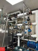 60'+ S/S Piping and Assorted Steam Valves (Flow Meters Not Included) - Rigging Fee: $2,000