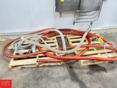 Assorted Suction/Discharge Hoses with S/S Fittings - Rigging Fee: $70