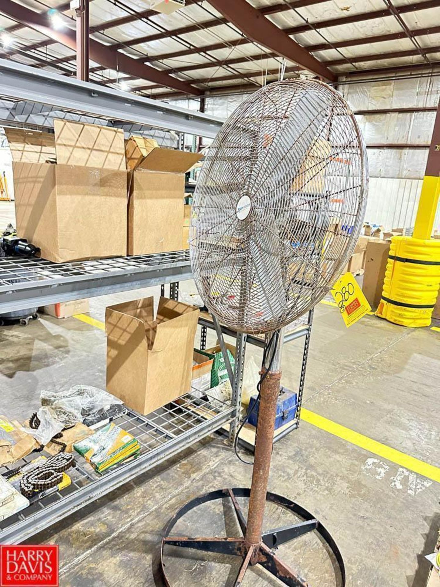 Pedestal Fans - Rigging Fee: $50