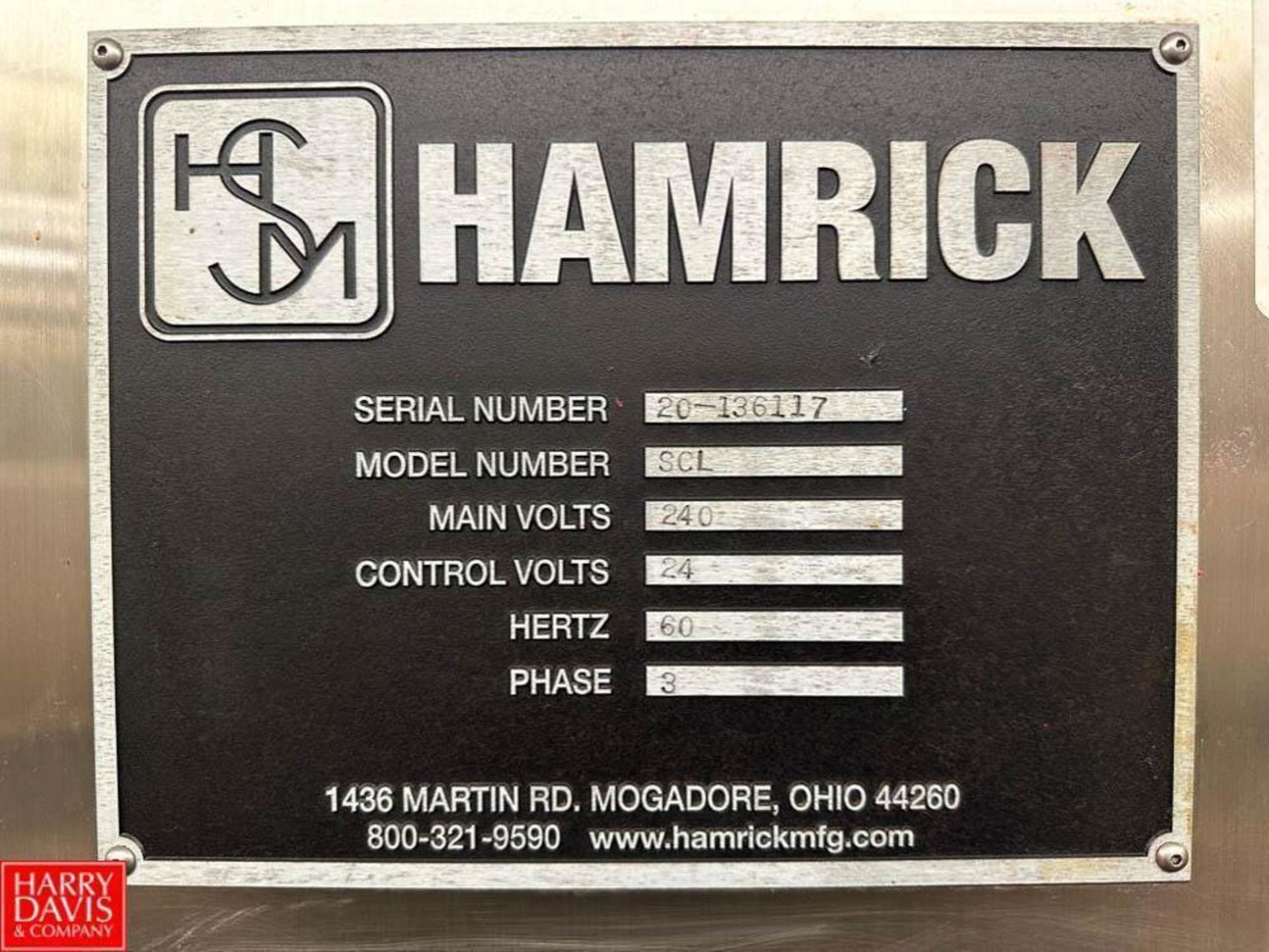 Hamrick Case Packer, Model: SCL, S/N: 20-136117 with (2) Pro-Face Touch Screen HMI, Allen-Bradley - Image 7 of 12