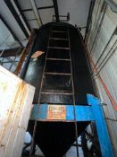 3,000 Gallon Composite Cone-Bottom Storage Tank: on Metal Base (Subject to BULK BID: Lot 400)