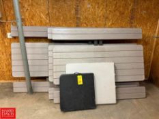 (4) Collapsible Picnic Tables and Assorted Folding Tables - Rigging Fee: $100