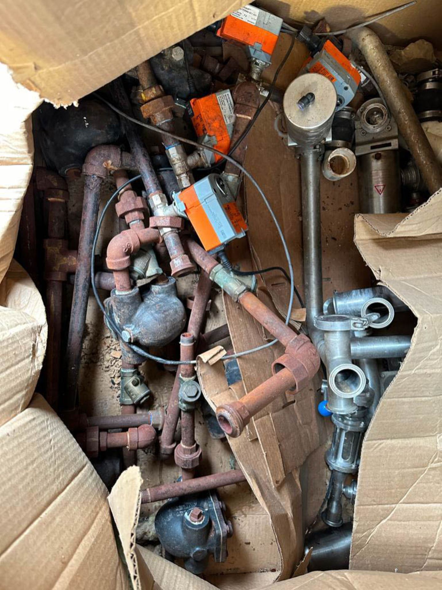 1.5 HP Centrifugal Pump and Assorted Air and Steam Valves - Rigging Fee: $150 - Image 2 of 2