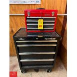 Husky and Craftsman Tool Boxes with Assorted Hand Tools - Rigging Fee: $100