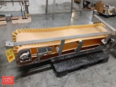 Nercon S/S Powered Belt Conveyor: 84" Length x 14" Width with Drive on S/S Base