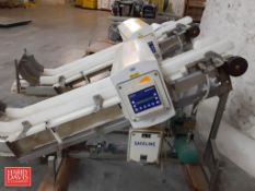 METTLER TOLEDO Safeline Metal Detector (Sister Unit To Lot 79) with Powered In-Feed and Discharge