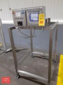 METTLER TOLEDO Safeline Metal Detector, Model: U46"SS300/800, S/N: C010094483 with Touch Screen