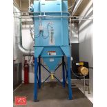 Flex-Kleen Vertical Dust Collection System, Model: 21/36-PSBL-49-11G, S/N: 30951 with NEW Chicago