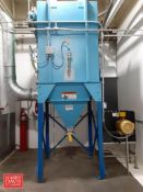 Flex-Kleen Vertical Dust Collection System, Model: 21/36-PSBL-49-11G, S/N: 30951 with NEW Chicago