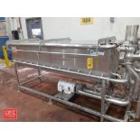 Sani-Matic All S/S Jet Wash Cop Tank with Hinged Safety Lid, Pentair Air Actuated Routing Valves