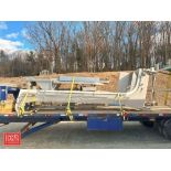 Intralox Thermodrive S/S Framed Elevator Conveyor: Dimensions = 15' x 14" - Rigging Fee: $400
