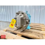 Waukesha Cherry-Burrell S/S Positive Displacement Pump Head, Model: 130, S/N: 142449CRE