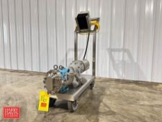 2019 SPX Cherry-Burrell Positive Displacement Pump, Model: 006 U1, S/N: 1000003791574 with S/S