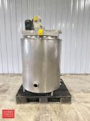 250 Gallon S/S Tank with Vertical Agitation, Dual-Hinged Lid and Variable-Frequency Drive