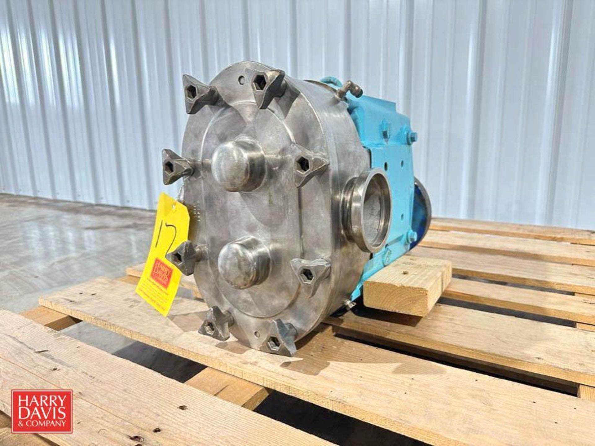 Waukesha Positive Displacement Pump Head: Size: 320 - Rigging Fee: $200