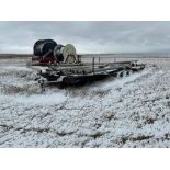 Trailer with Steel and Flexible Irrigation Pipe - Rigging Fee: $1,500