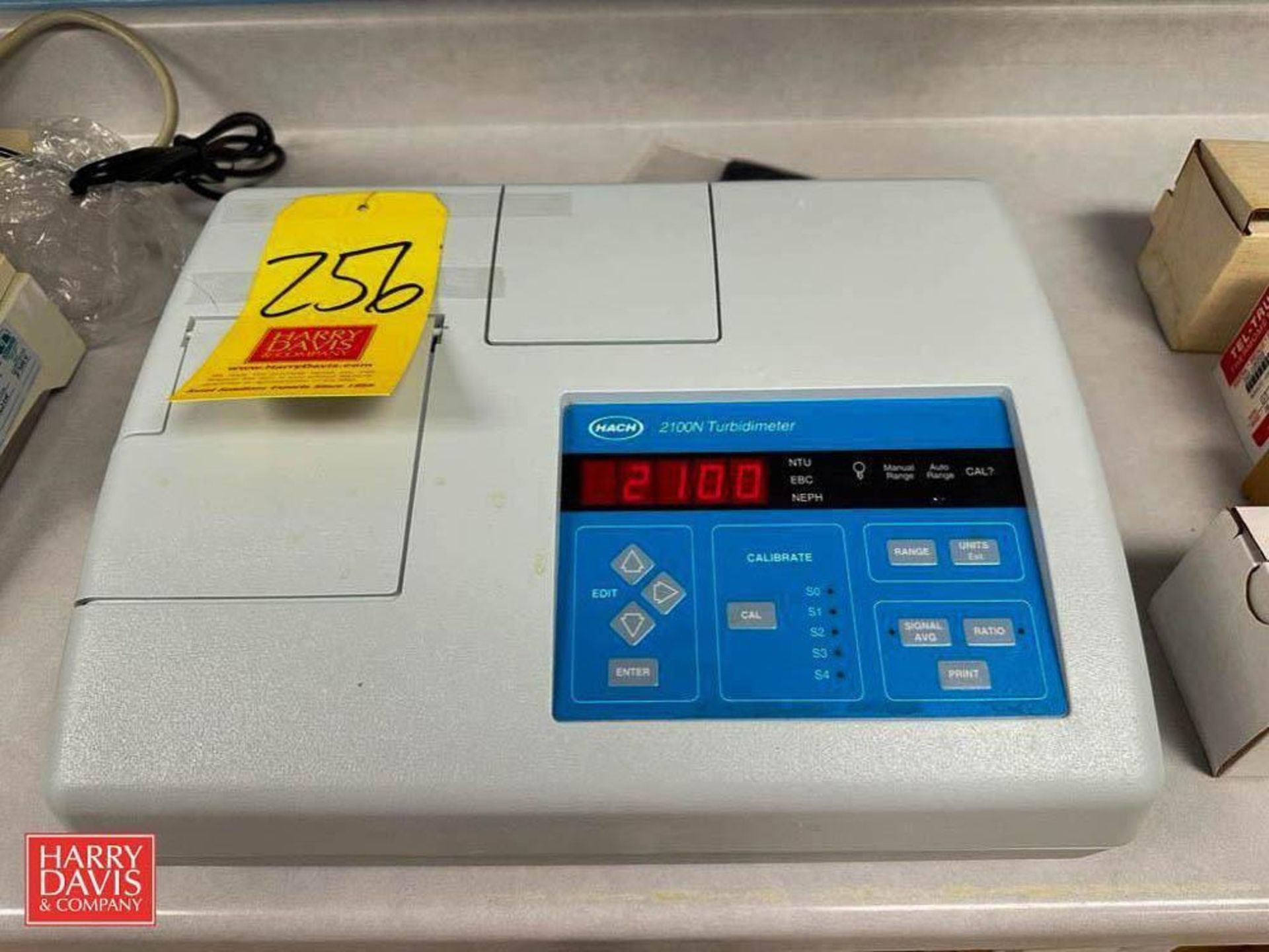 Hach Turbidimeter, Model: 2100N - Rigging Fee: $50