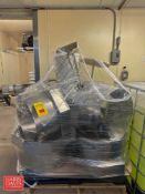 Assorted S/S Cheese Hoops and Molds, Buckets, S/S Cheese Pushers and Hand Press - Rigging Fee: $125