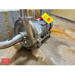 Centrifugal Pump with Reliance 5 HP 1,730 RPM Motor: Mounted on S/S Base - Rigging Fee: $150