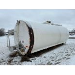 6,000 Gallon Jacketed Horizontal S/S Tank with Vertical Agitation - Rigging Fee: $3,000