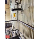 S/S Tank CIP Wand with Spray Ball - Rigging Fee: $250