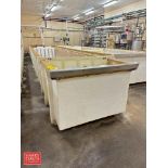 3,000 Gallon Fiberglass Brine Tank: 38’ x 46” x 32” Height - Rigging Fee: $1,250