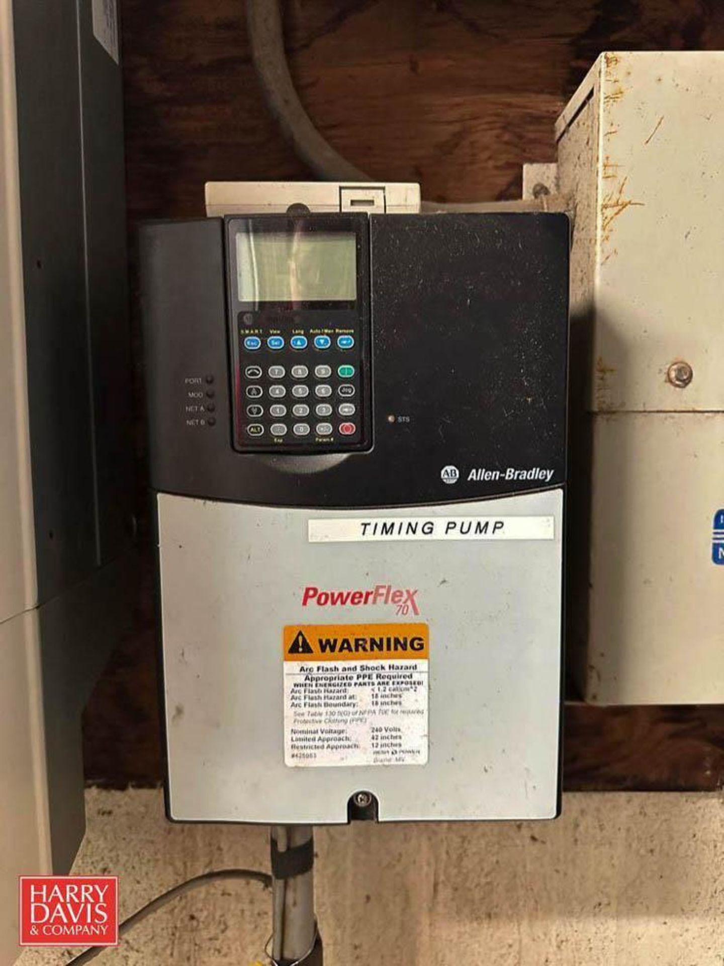 Allen-Bradley 7.5 HP PowerFlex 70 Variable-Frequency Drive - Rigging Fee: $150