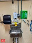 Sani-Lav Auto S/S Hand Sink, Soap and Paper Towel Dispensers, Emergency Eye Wash Station and Hose
