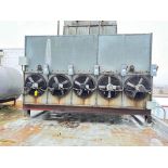 Vilter 5-Fan Evaporative Condenser - Rigging Fee: $3,500