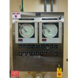 (2) ABB Commander 1900 Chart Recorders, Solenoids, Switches and S/S Enclosure - Rigging Fee: $600