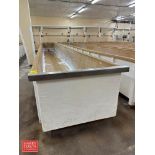 3,000 Gallon Fiberglass Brine Tank: 38’ x 46” x 32” Height - Rigging Fee: $1,250