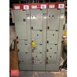 GE 8000 600/600 Amp Motor Control Center, S/N: 525X0199B04 with (14) Disconnects