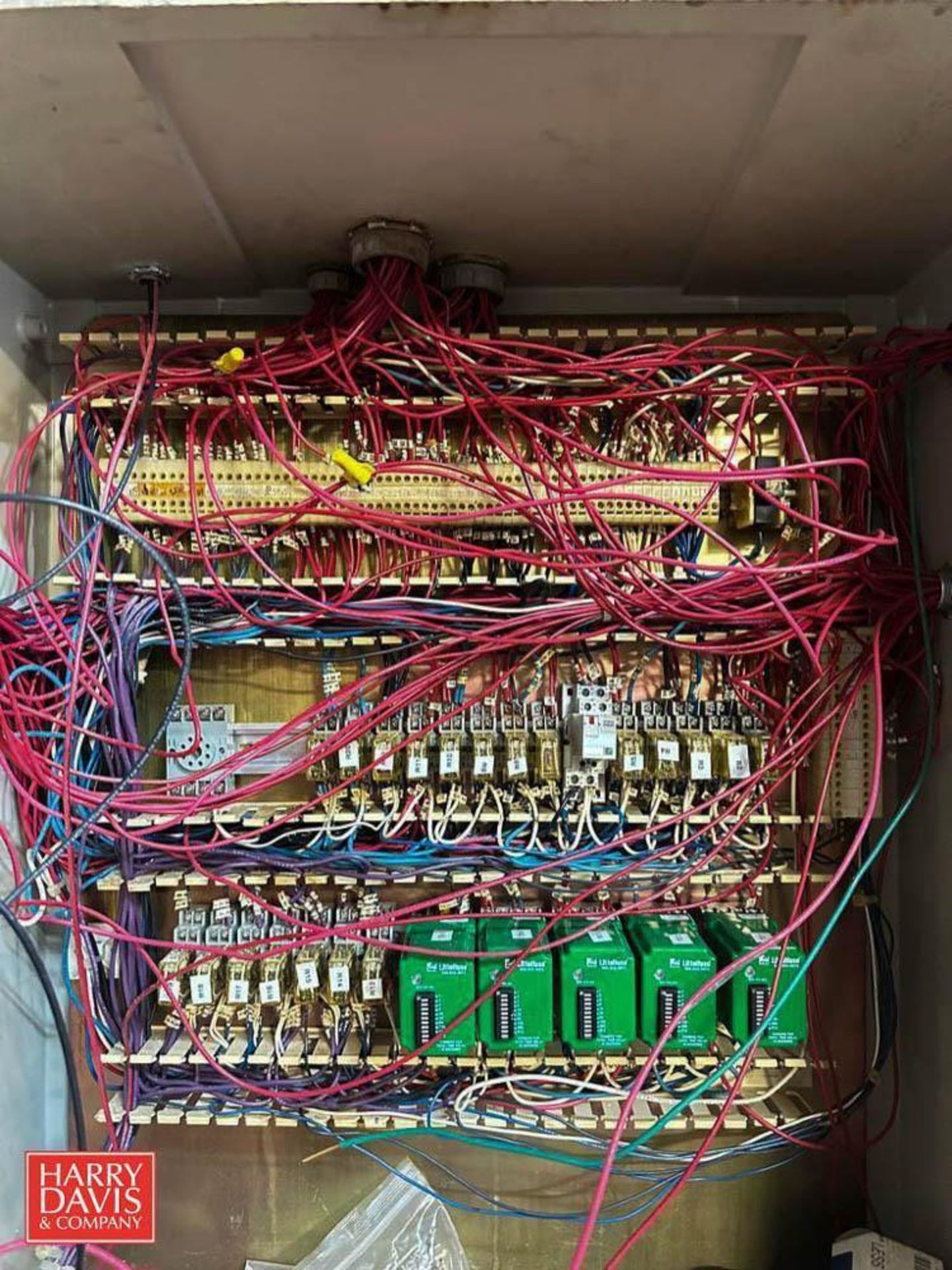 Vilter Control Panel with Solenoids, Switches and Enclosure - Rigging Fee: $350 - Image 2 of 2